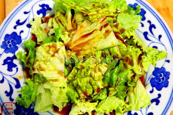 麻酱生菜