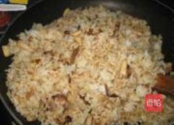 咸虾酱炒饭的做法图解4