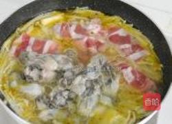 蛎黄杂菇煮冻豆腐的做法图解10