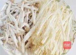 蛎黄杂菇煮冻豆腐的做法图解3