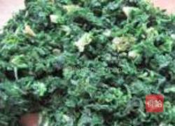 蒸荠菜鲜肉馄饨的做法图解2