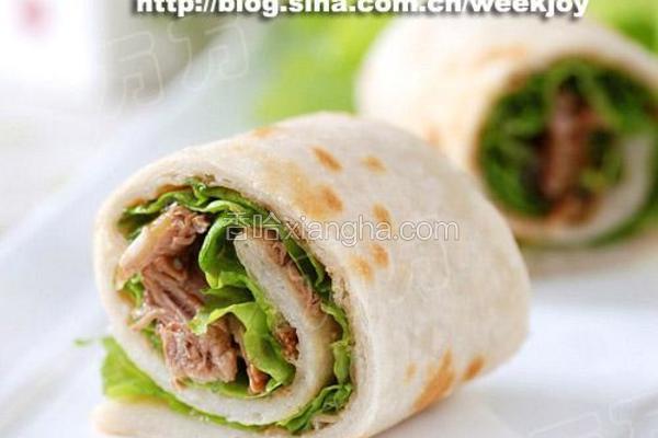 牛肉卷饼