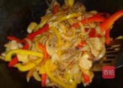 彩椒洋葱炒肉片的做法图解6