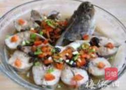 香辣豆豉蒸鱸魚的做法圖解6