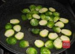 蚝油小包菜的做法图解5