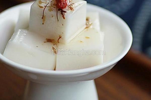杏仁豆腐