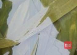 蜜枣花生粽的做法图解2