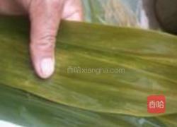 蜜枣花生粽的做法图解4