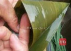 蜜枣花生粽的做法图解5