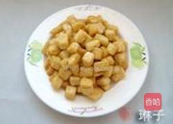 彩色豆腐的做法图解3