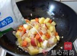 奶香咖喱鸡丁的做法图解18