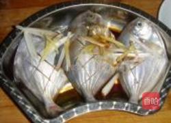 清蒸小鲳鱼的做法图解4