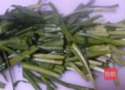 韭菜炒香干的做法图解3