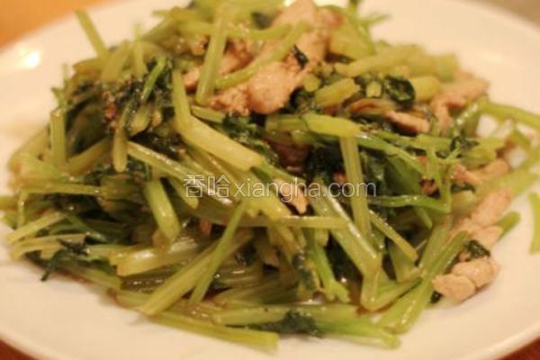 西芹肉丝