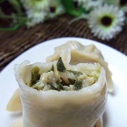 韭菜鲜肉蒸饺的做法[图]