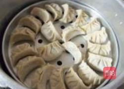 韭菜鲜肉蒸饺的做法图解6