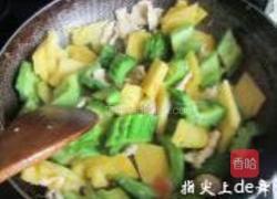 香菠凉瓜炒鸡片的做法图解14