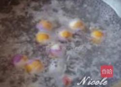 米酒三色汤圆的做法图解8