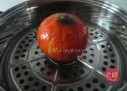 金瓜蛋羹的做法图解5