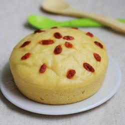 枸杞玉米面发糕的做法[图]