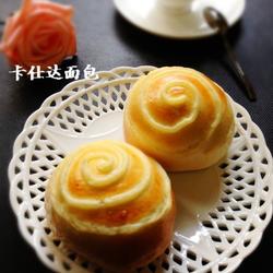 卡仕达小面包的做法[图]