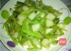 扁豆丝烧山丁的做法图解4