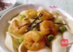 咖喱虾仁意面的做法图解12