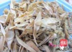 山笋烧肉片的做法图解1