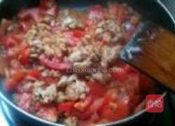 茄酱肉末意粉的做法图解7