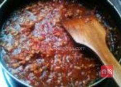 茄酱肉末意粉的做法图解8