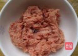 香菜肉丸的做法图解2