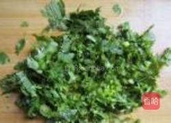 香菜肉丸的做法图解4