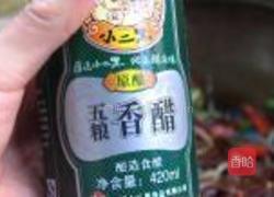 炒黑米凉皮的做法图解11