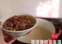 茨菰炖咸鸭的做法图解6