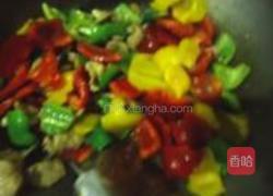 彩椒炒肉片的做法图解7