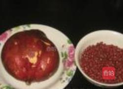 红豆地瓜汤的做法图解1