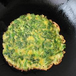 芹菜叶子玉米饼的做法[图]