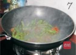 腊肉炒四季豆的做法图解7