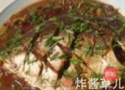红烧鲳鱼的做法图解8