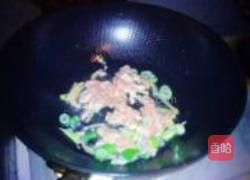 肉炒藕丝的做法图解4