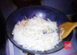 肉炒藕丝的做法图解5