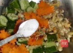 芥末黄瓜拌蛤肉的做法图解5