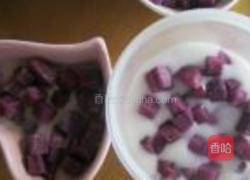 紫薯布丁的做法图解6
