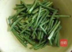 麻汁豇豆的做法图解2