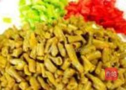 肉末炒酸豆角的做法图解8