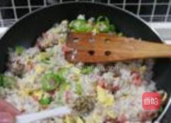 火腿蛋焗饭的做法图解10