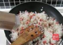 火腿蛋焗饭的做法图解8