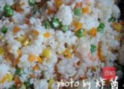 虾仁甜瓜炒饭的做法图解8