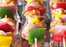 橙香蜜汁烤鸡串的做法图解12