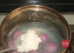 酒酿紫薯汤圆的做法图解8